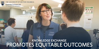 Two women, facing each other, speaking at a clinical setting