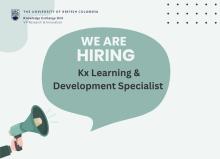 We are hiring: Kx Learning and Development Specialist 
